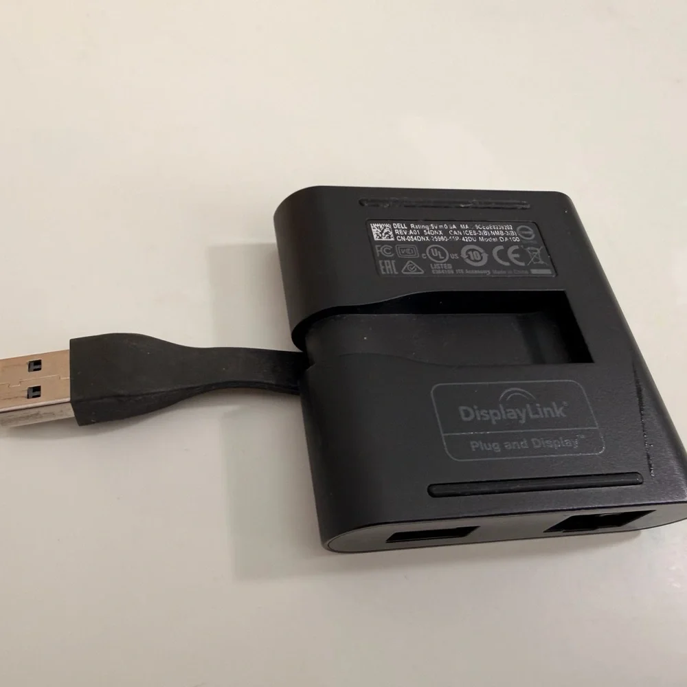 Dell Black USB 2.0 Network Adapter